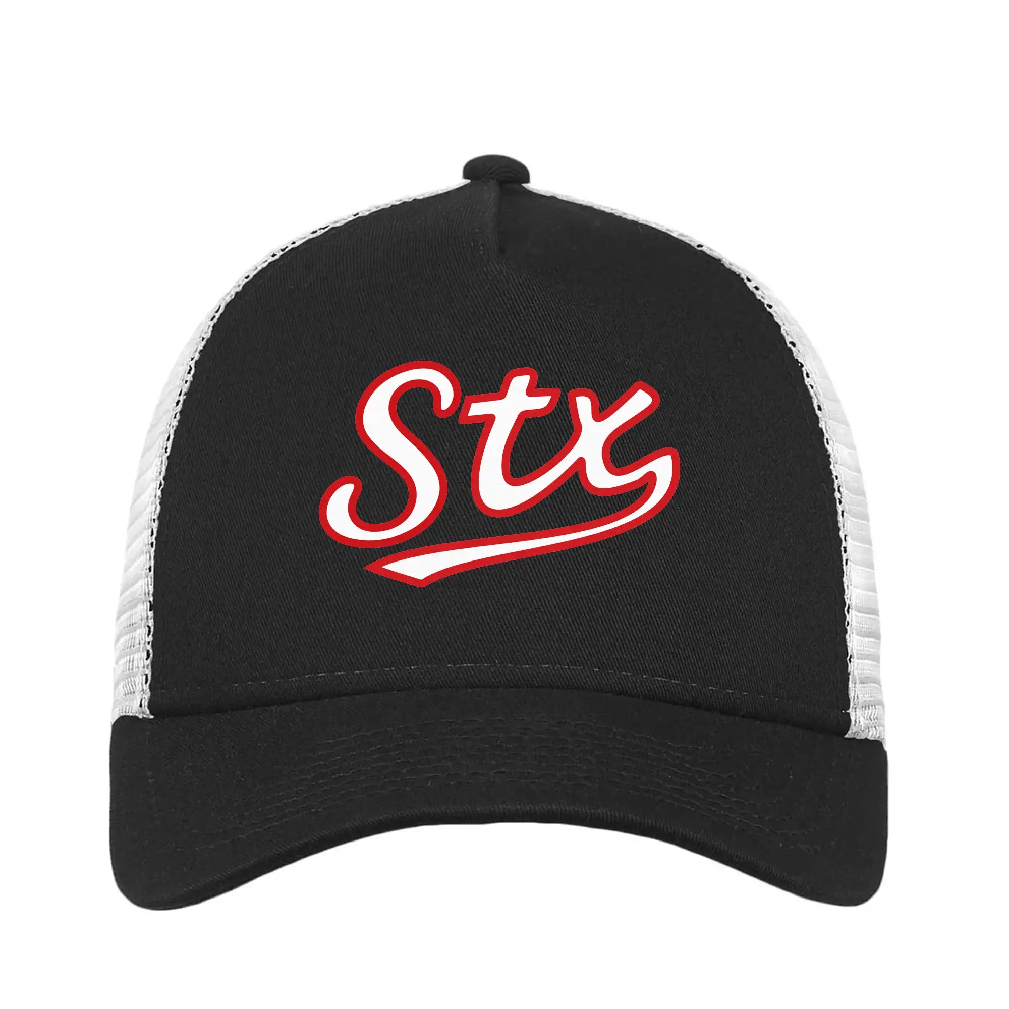 STX Lacrosse Black Script Logo Hat