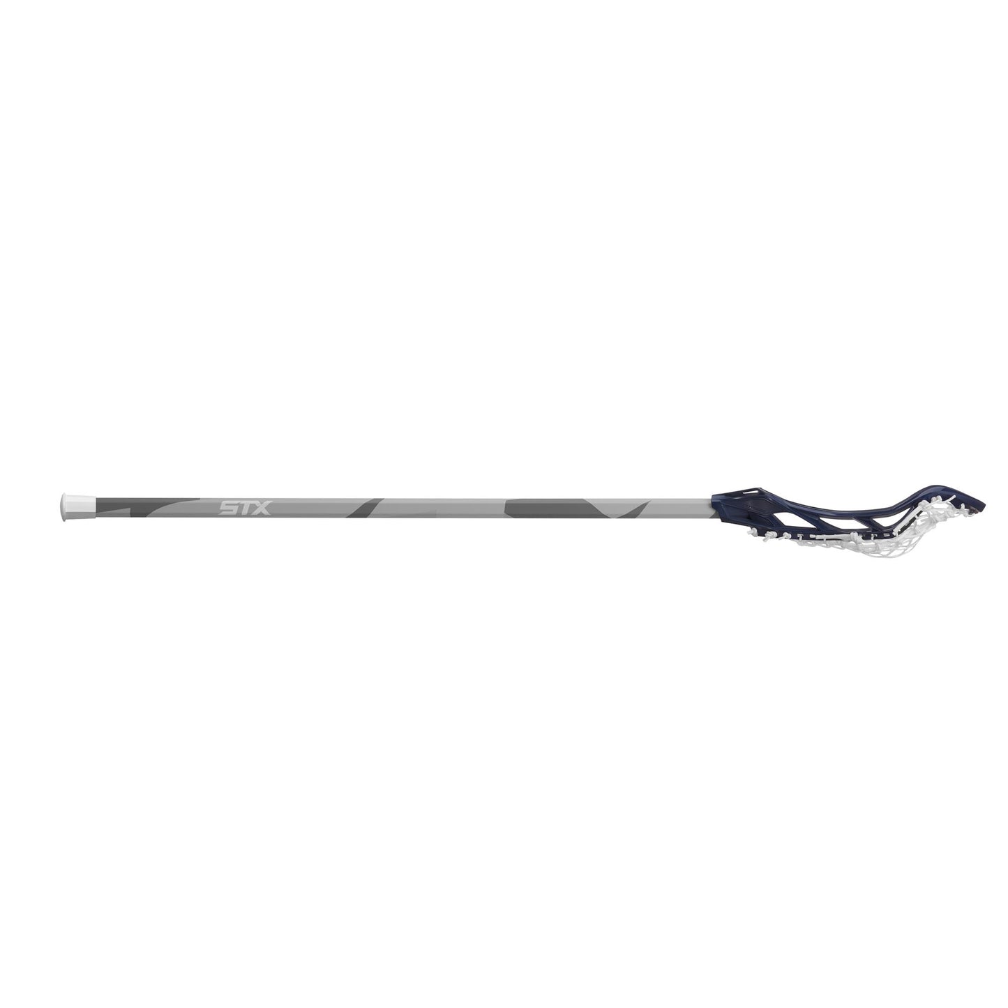 stx fortress 300 girls lacrosse stick navy side