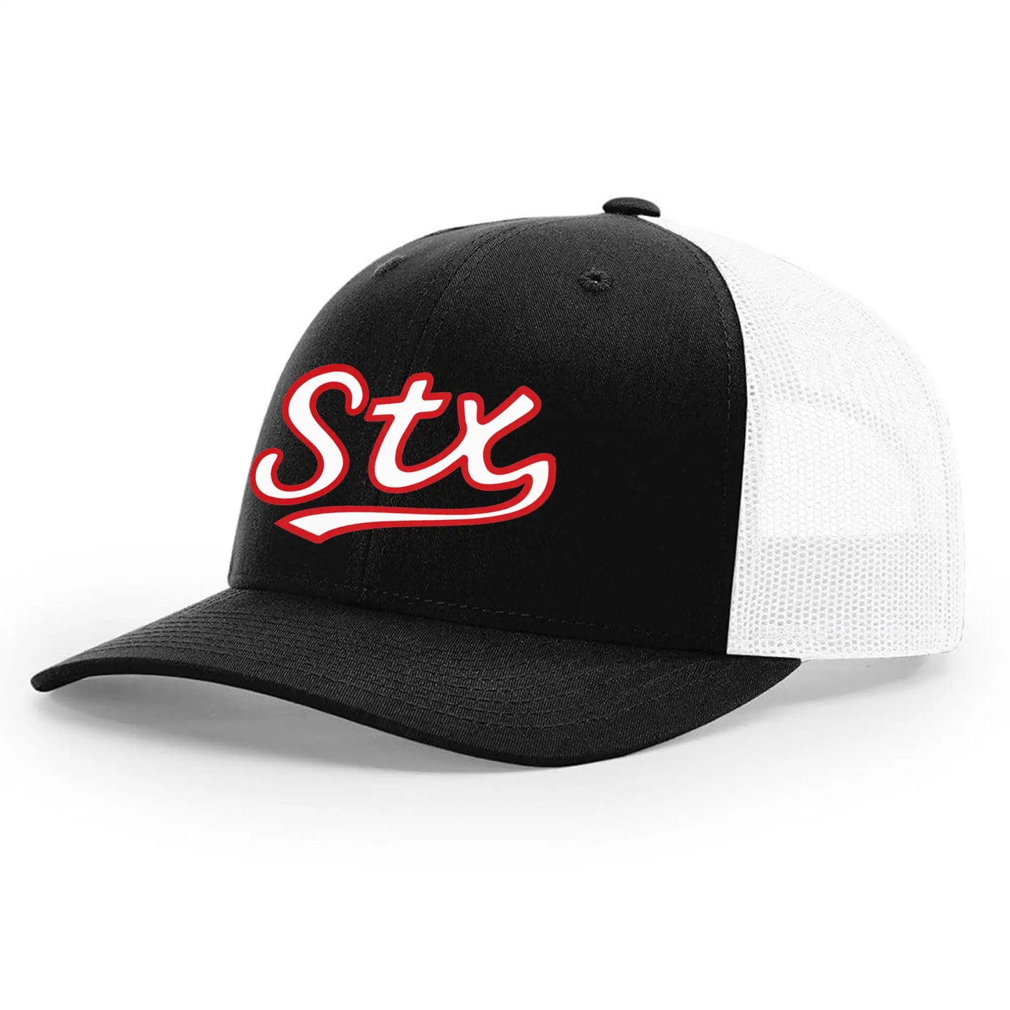 STX Lacrosse Black Script Logo Hat