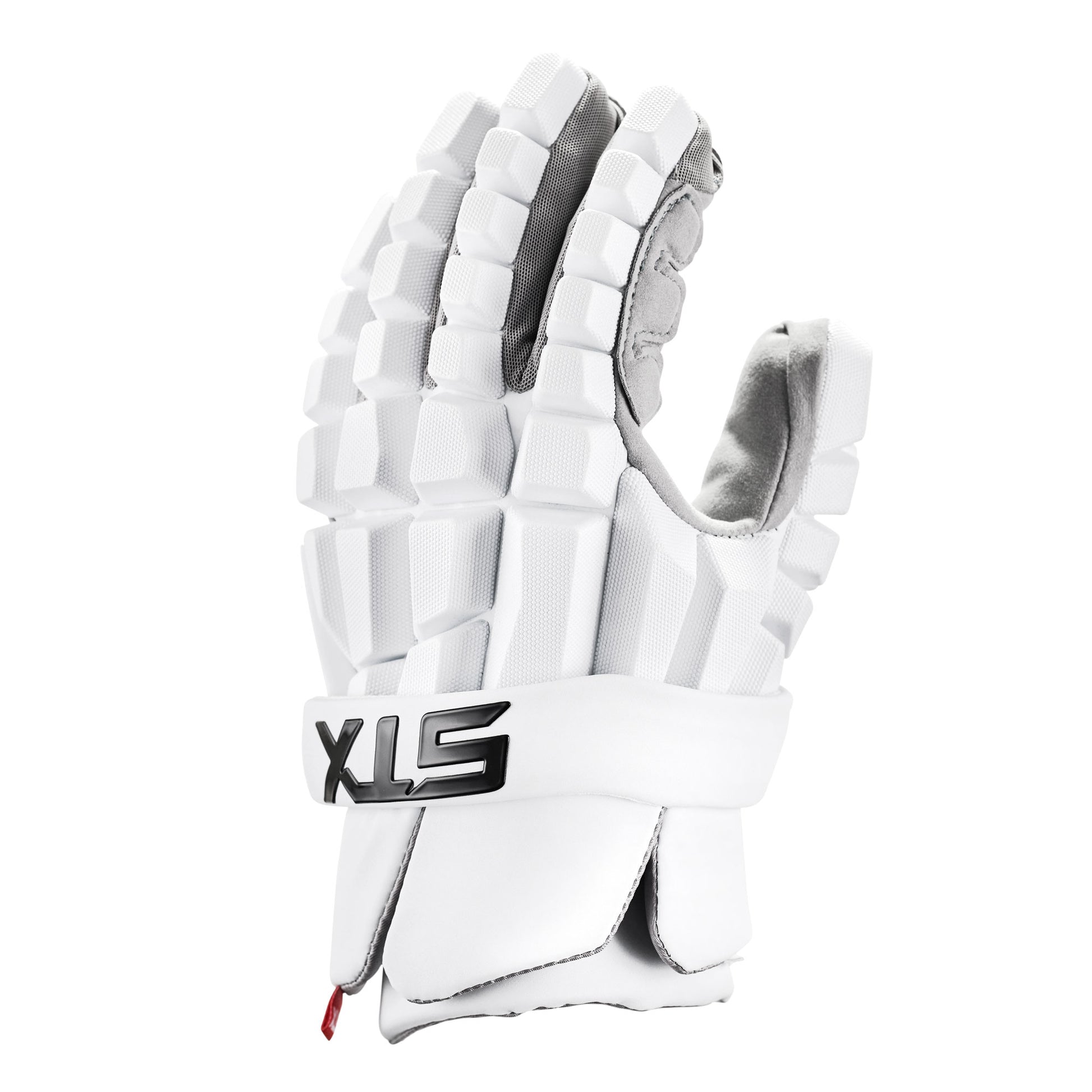 STX LZR Lacrosse Gloves, Black, Extra Small