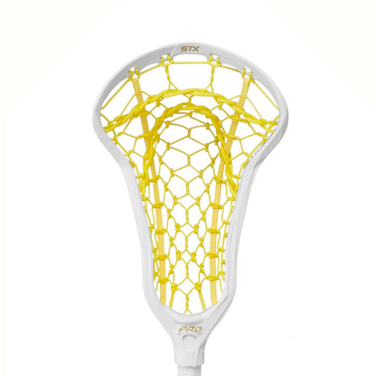 crux pro head only white with yellow lock pocket