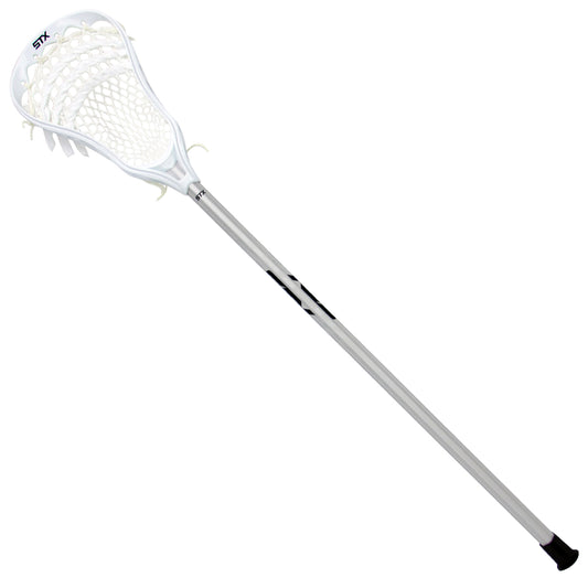 stx X10 complete lacrosse stick attack/midfield white full