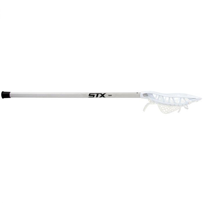 stx X10 complete lacrosse stick attack/midfield white side