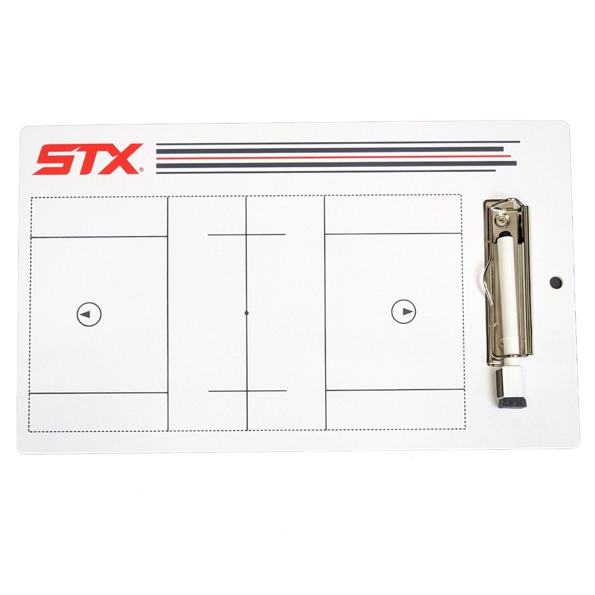 stx men's lacrosse clipboard front