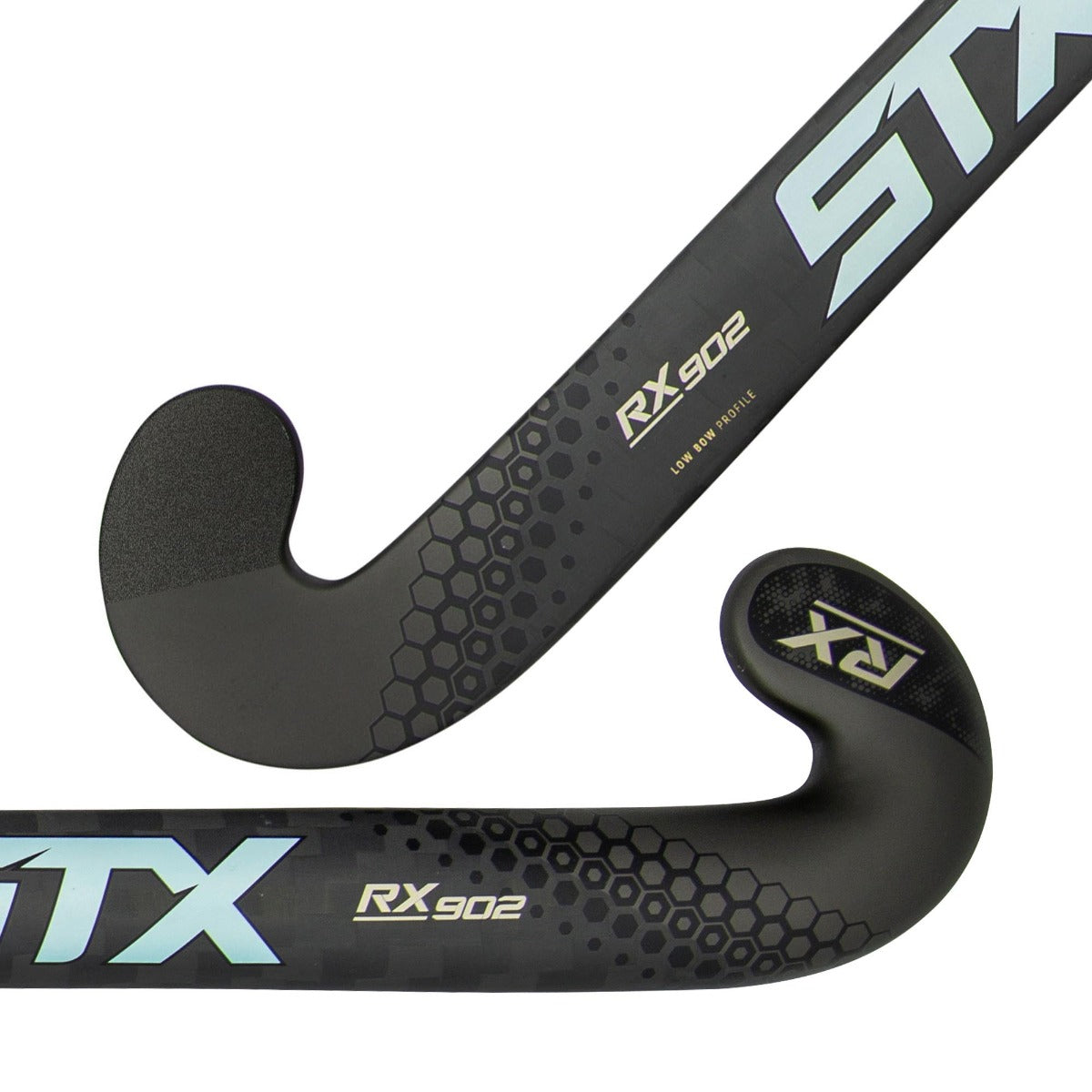 stx rx 902 field hockey stick close up of toe