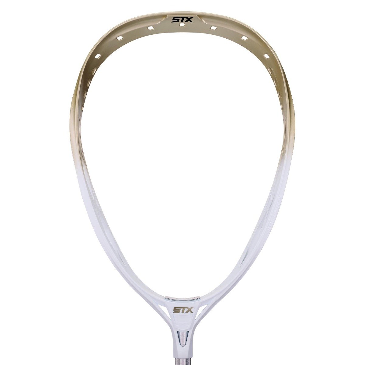 STX Eclipse 3 lacrosse goalie head gold fade front