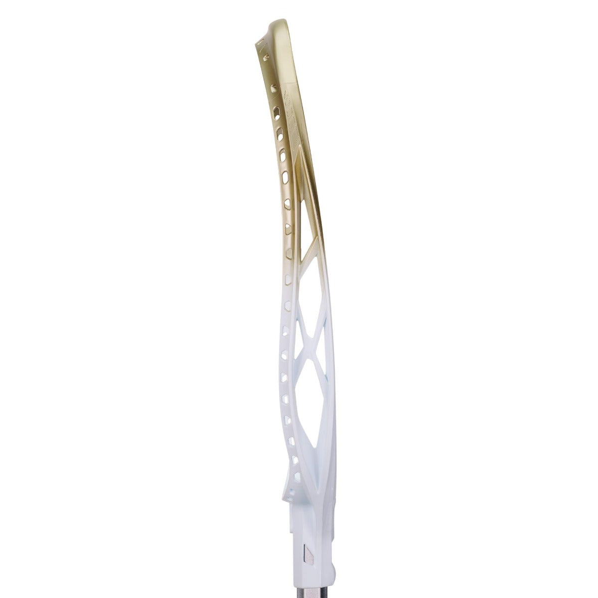 STX Eclipse 3 lacrosse goalie head gold fade side