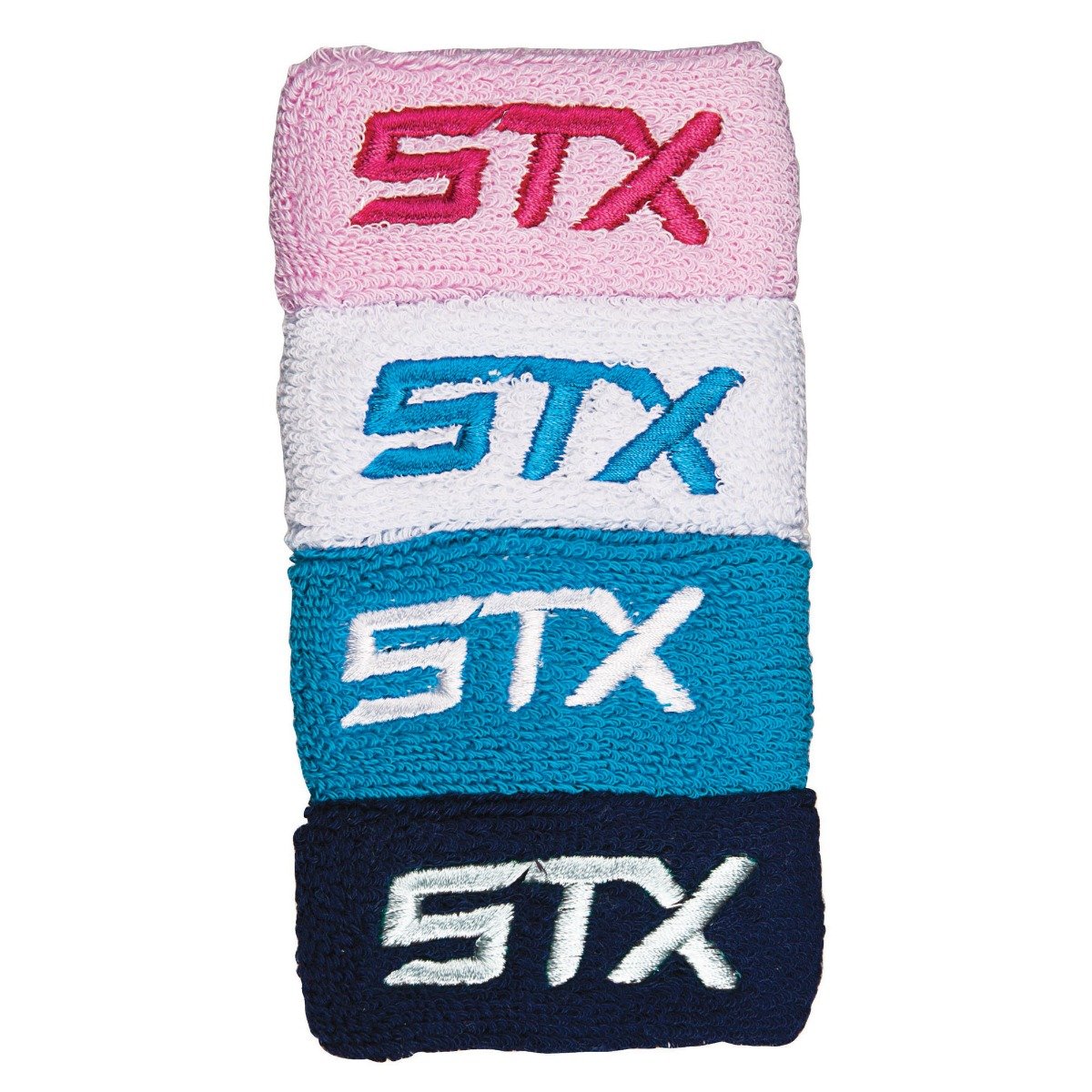 stx logo wrist bands 4 pack