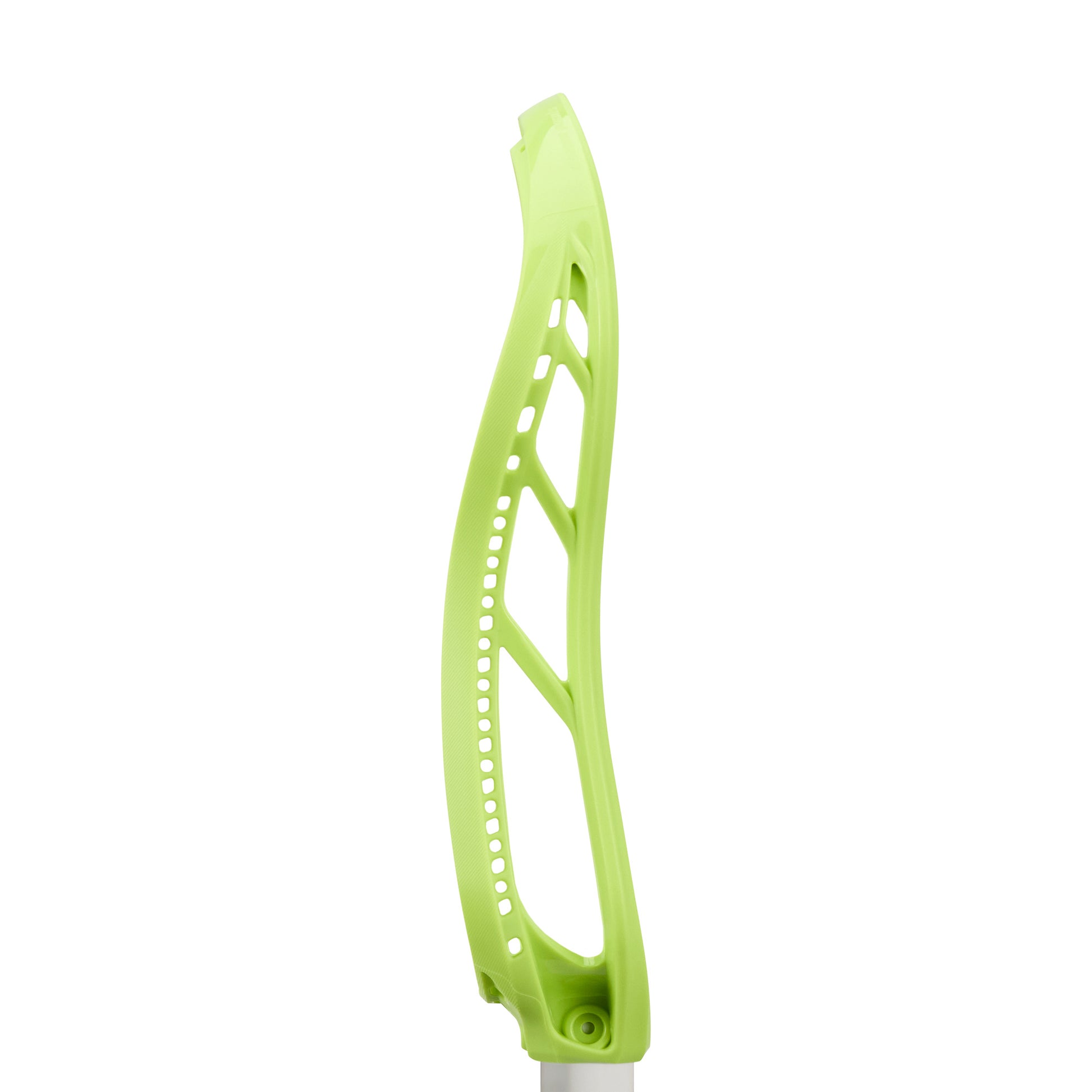 stx x-it face off lacrosse head flex unstrung green side