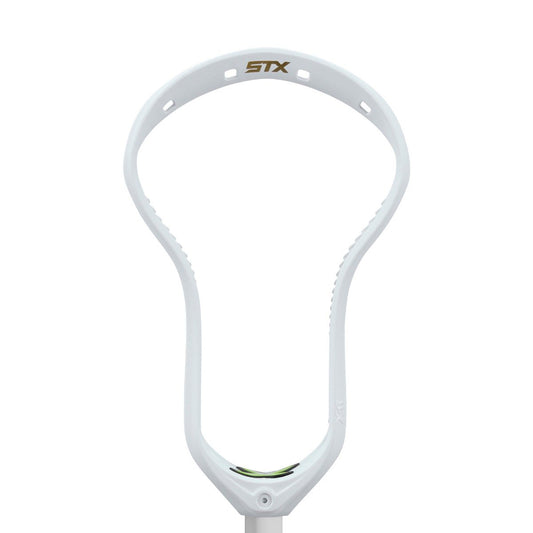 STX X-IT faceoff head unstrung white front flex