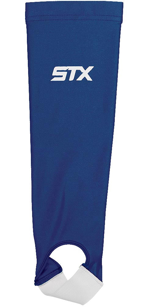 stx shin guard sleeve royal