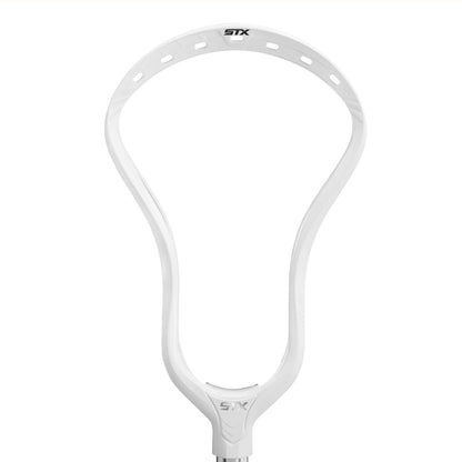 stx stallion 1k lacrosse head white unstrung front