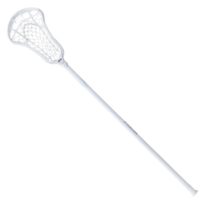 stx aria pro-m women's complete lacrosse stick white front