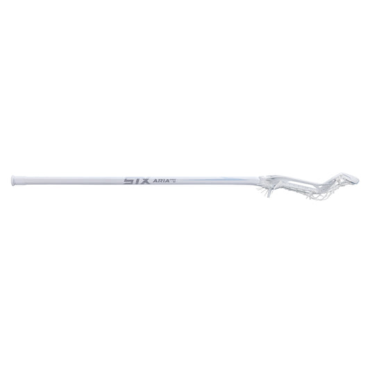 stx aria pro-m women's complete lacrosse stick white side