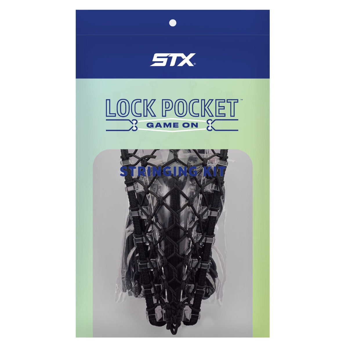 women's lock pocket stringing kit in packaging black