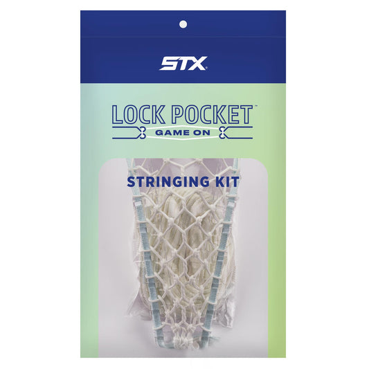 women's lock pocket stringing kit in packaging white