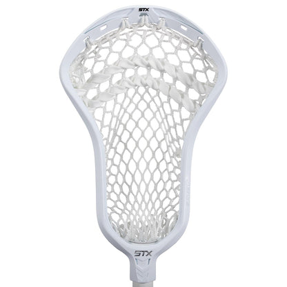 surgeon 1k strung lacrosse head white front