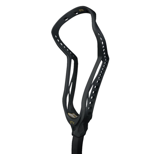 stx aria pro black head only unstrung angled