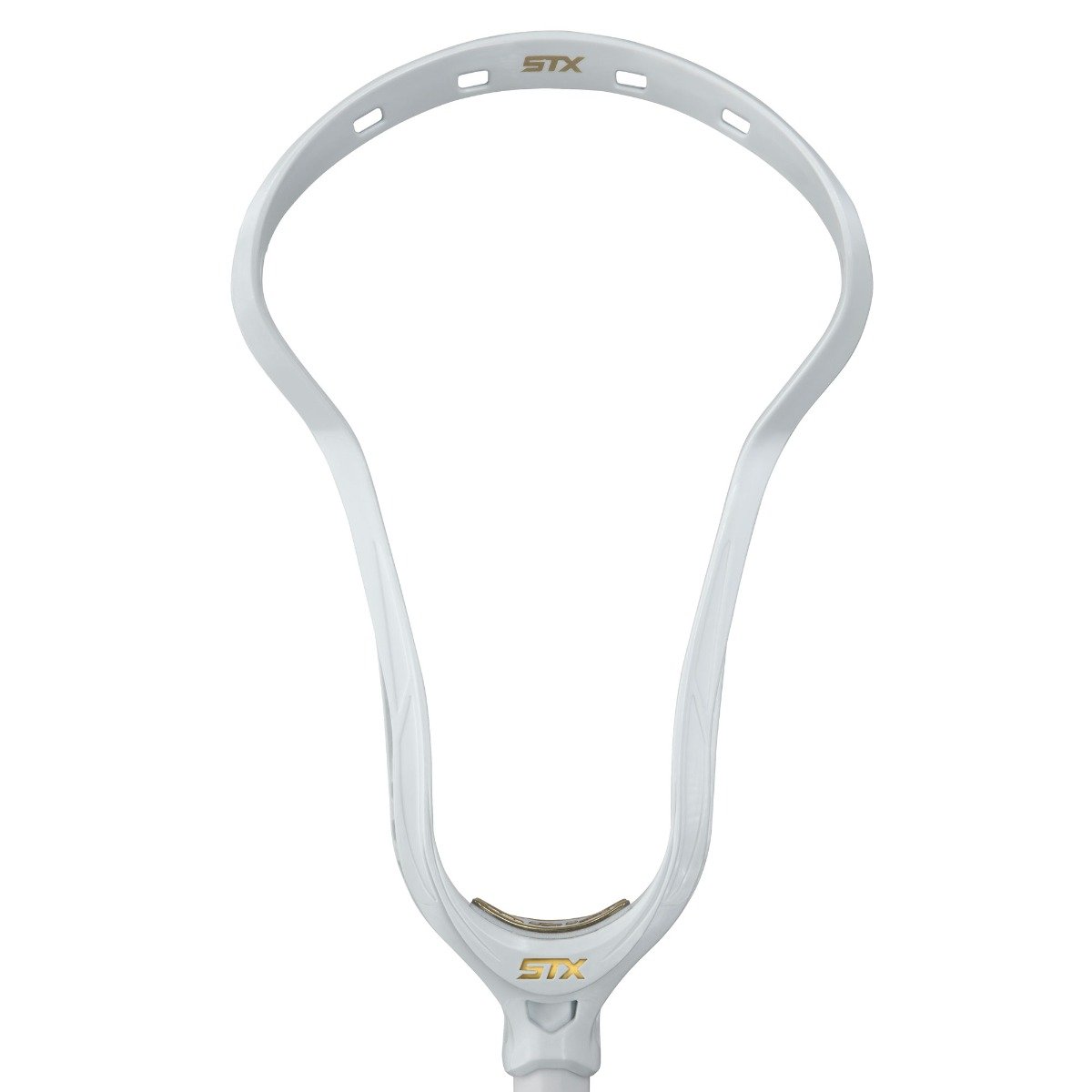 stx aria pro white head only unstrung front