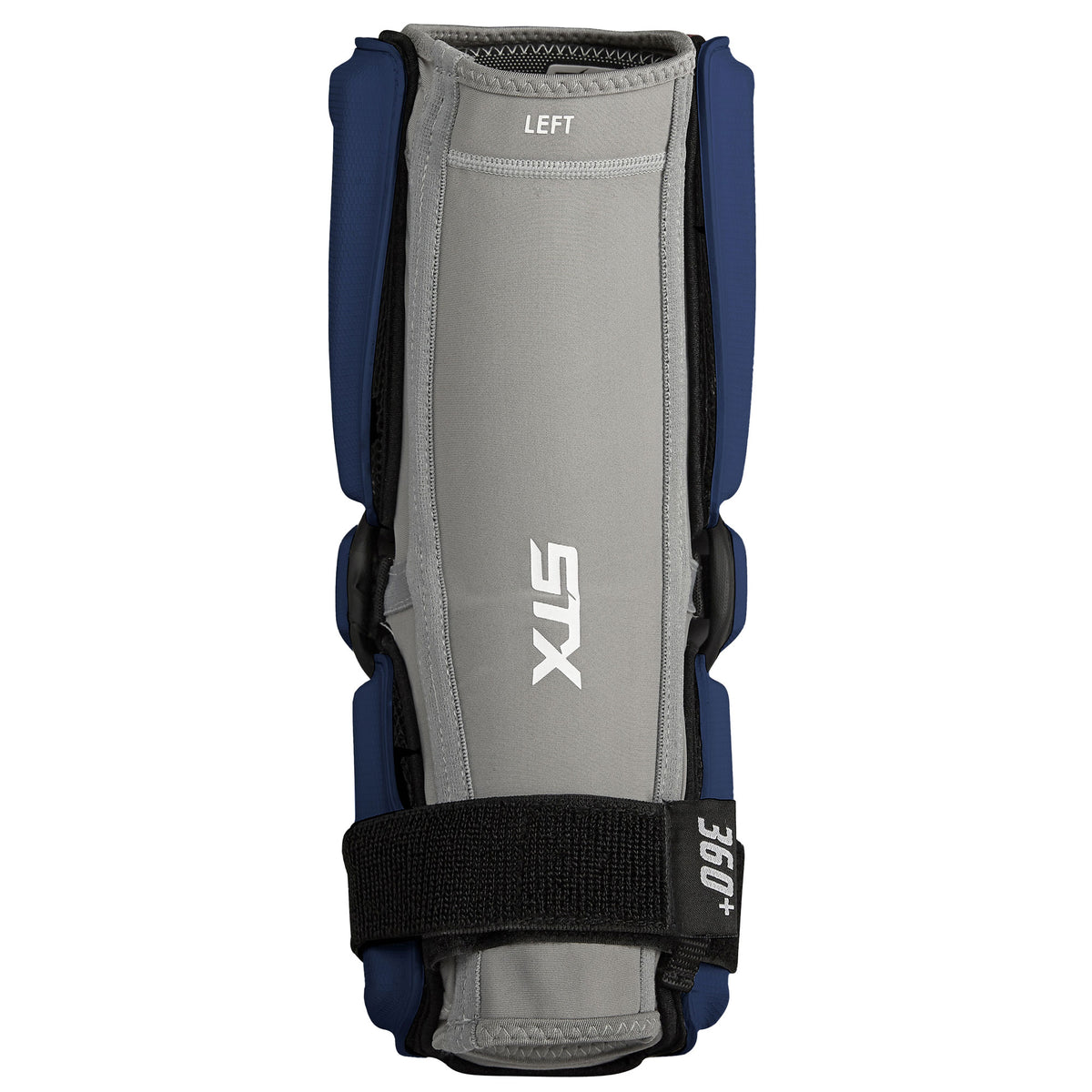 STX Stallion 900 Lacrosse Arm Guards navy back