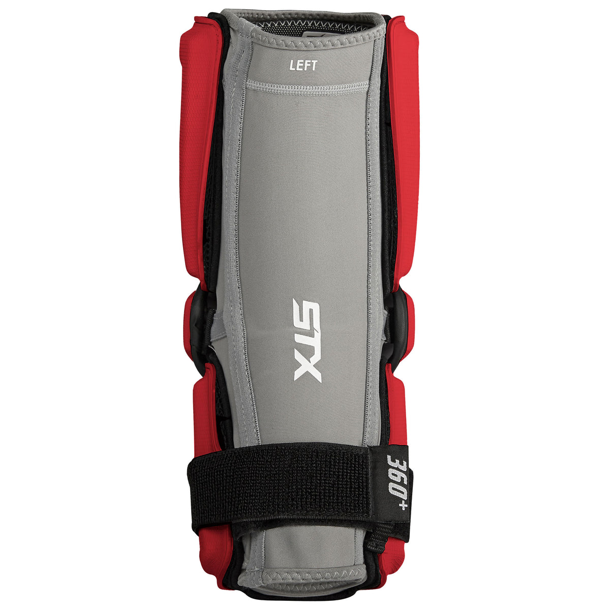 STX Stallion 900 Lacrosse Arm Guards red back