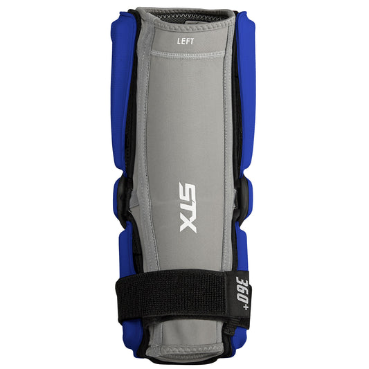 STX Stallion 900 Lacrosse Arm Guards royal back