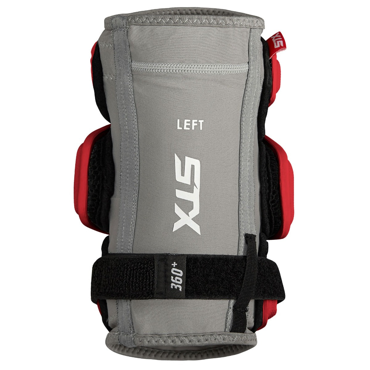 STX lacrosse stallion 900 arm pad red back