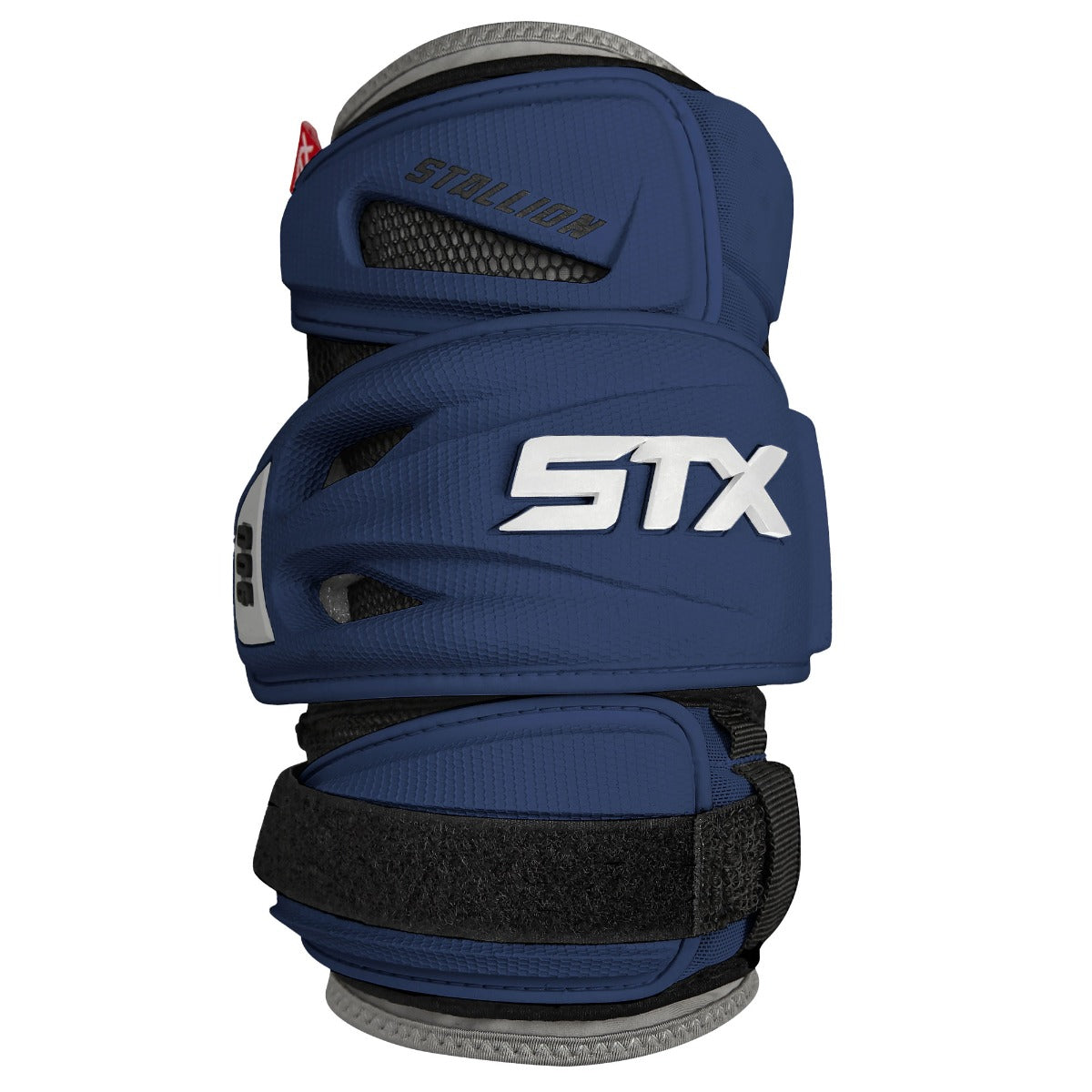 STX stallion 900 lacrosse arm pad navy front