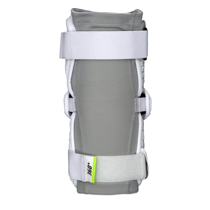 stx cell 6 lacrosse arm pads white back