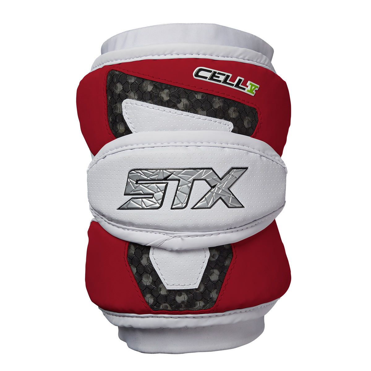 Cell V Elbow Pad Front Red