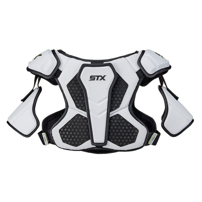 Cell V Shoulder Pad White Back