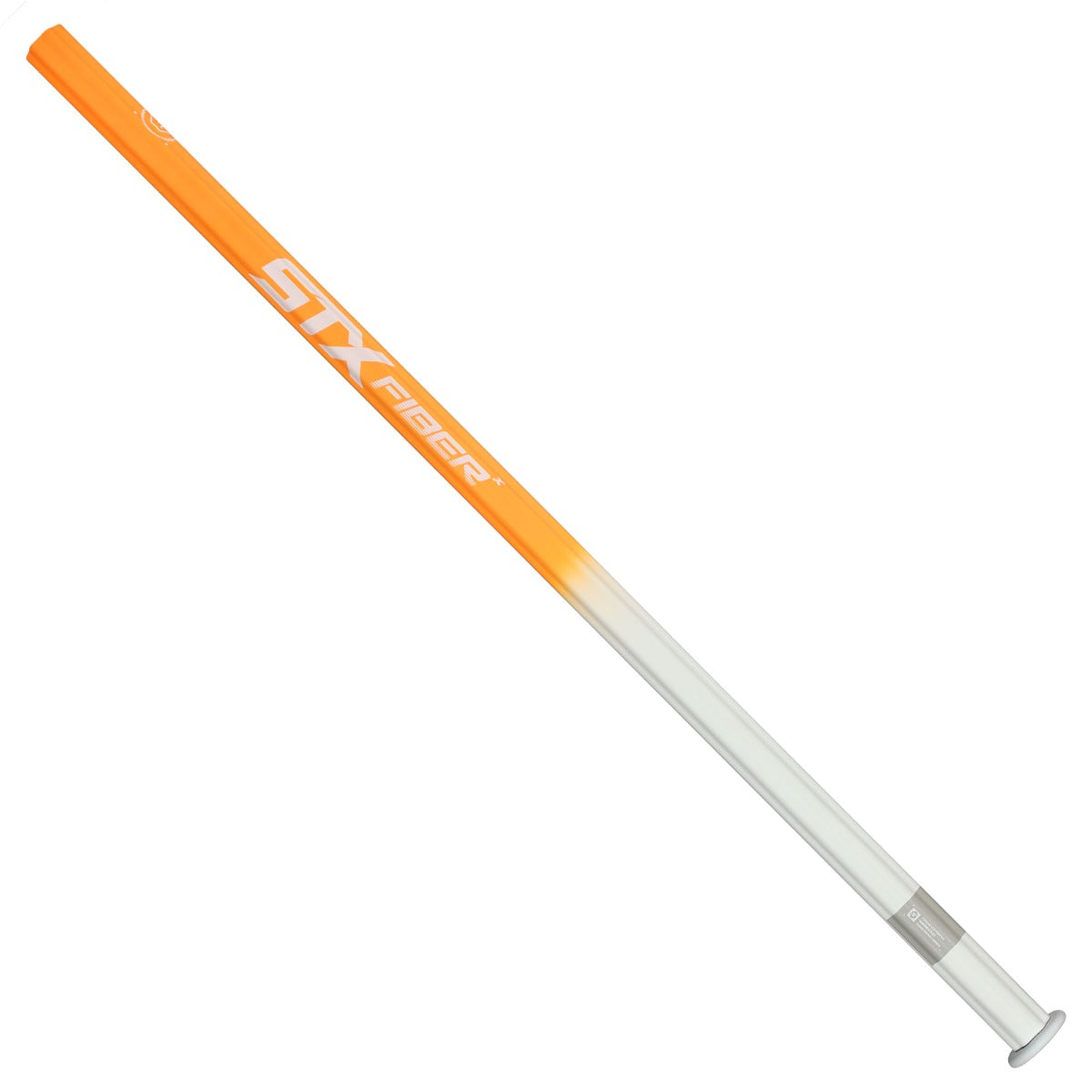 stx fiber x creamstickle handle A/M length white & orange fade