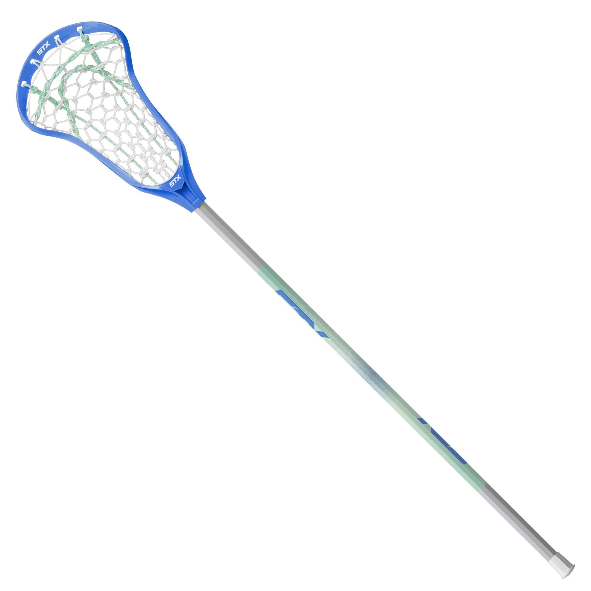 STX Crux 100 Girls Lacrosse Complete Stick With Crux Mesh Pocket - Beginner Stick