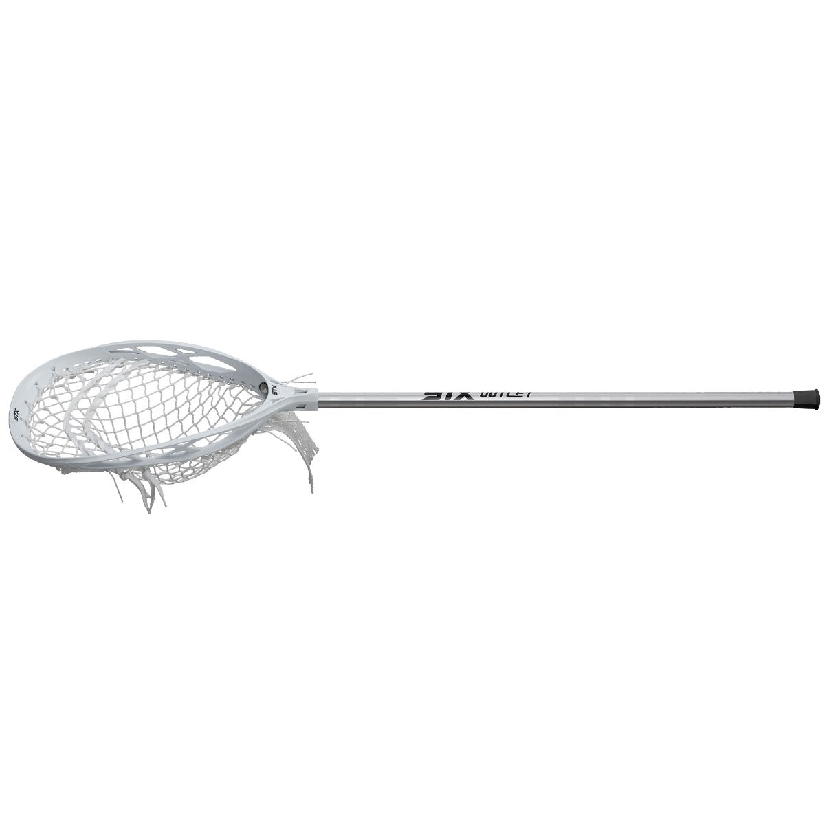 eclipse 3 lacrosse goalie complete strung stick angle