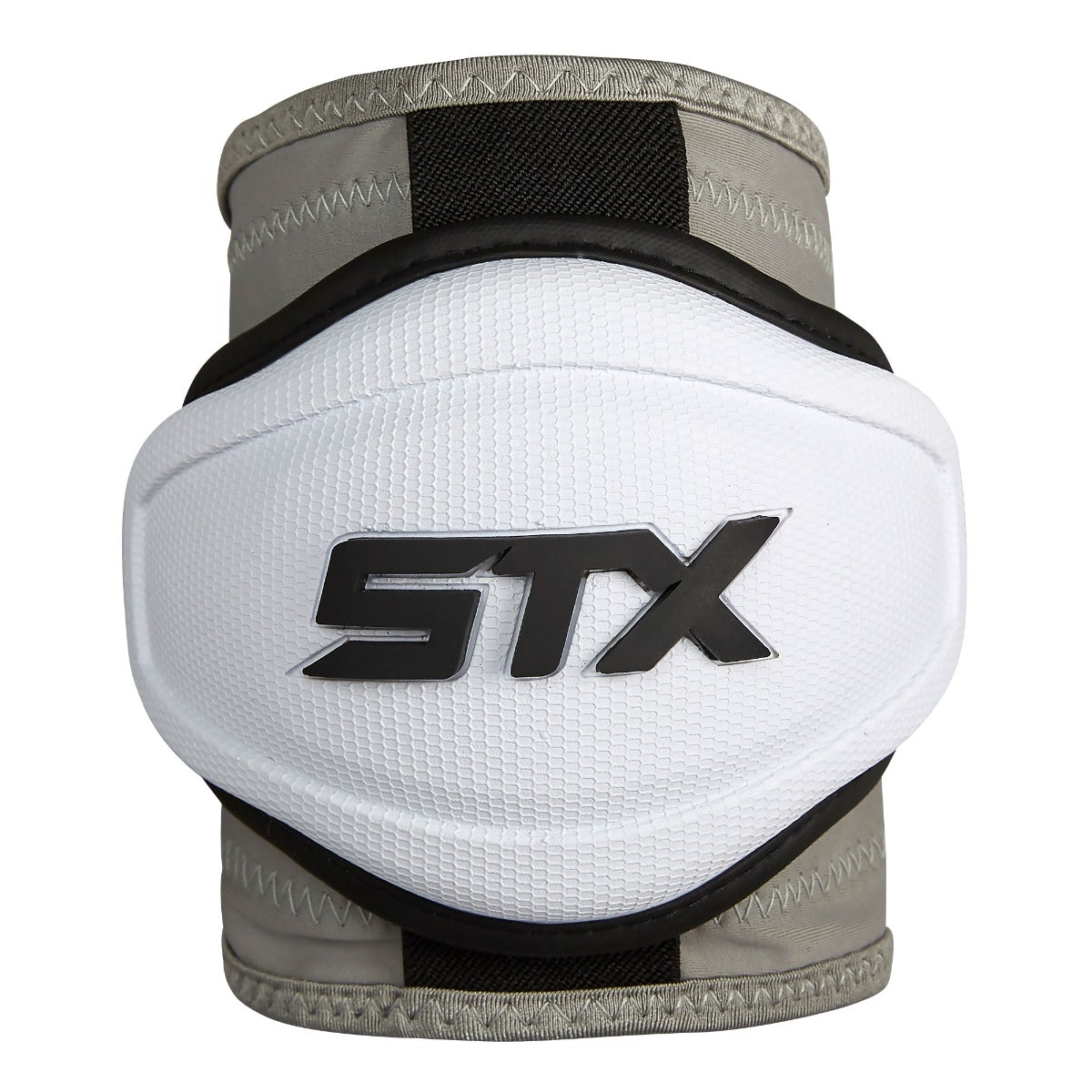 stx stallion 900 lacrosse elbow pads white front