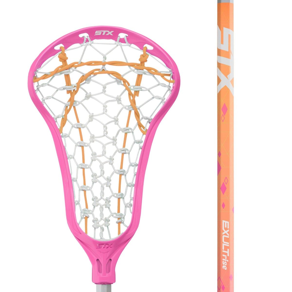 stx exult rise girl's lacrosse stick punch