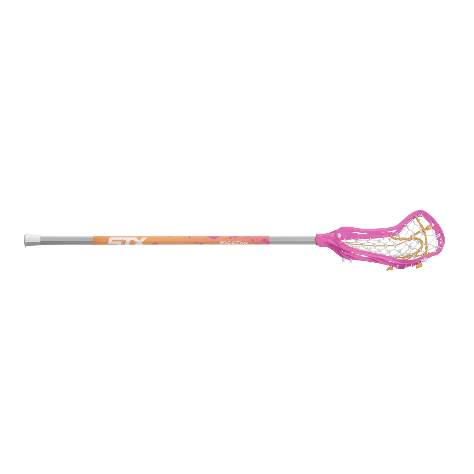 stx exult rise girl's lacrosse stick punch angled