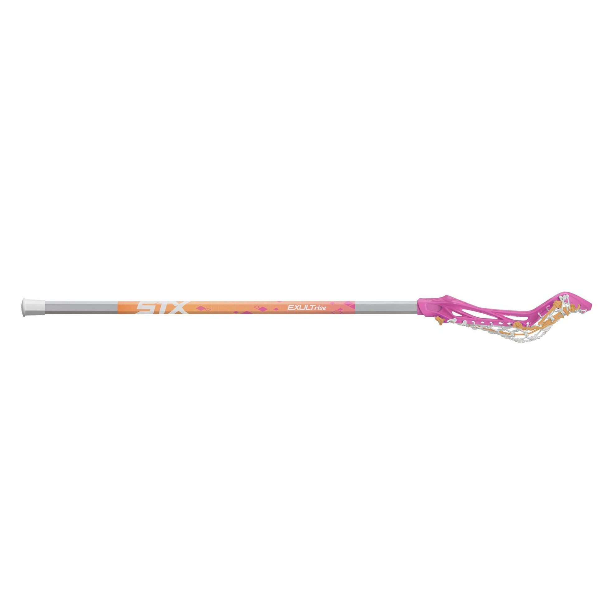 stx exult rise girl's lacrosse stick punch side