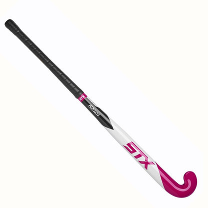 stx rx 101 field hockey stick pink/white front