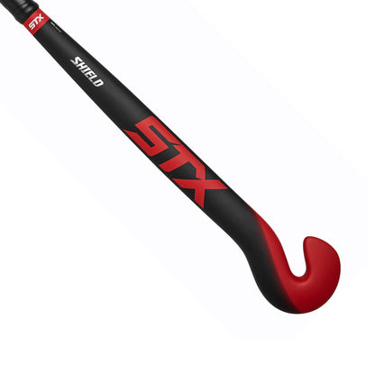 Shield field hockey goalie stick front