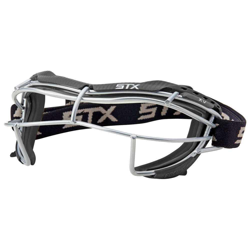 STX Focus XV-S Women's Lacrosse Goggle Black Side