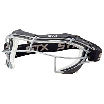 STX Focus XV-S Women's Lacrosse Goggle Graphite/White Side