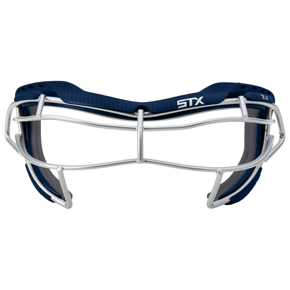 navy goggles STX Focus XV-S Women's Lacrosse Goggle