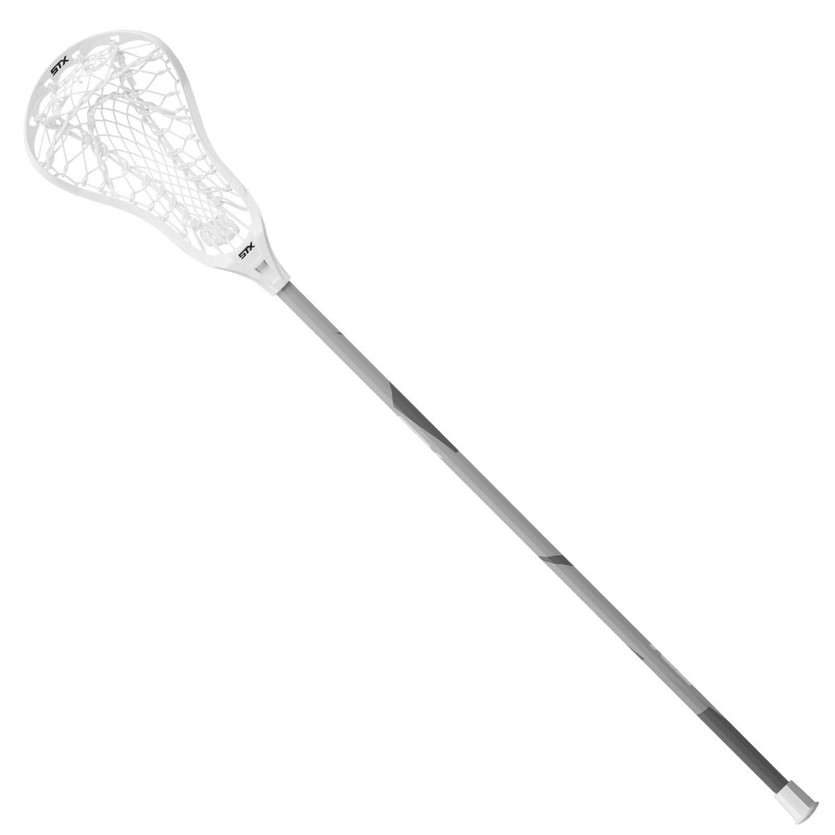 stx fortress 300 girl's lacrosse stick front white