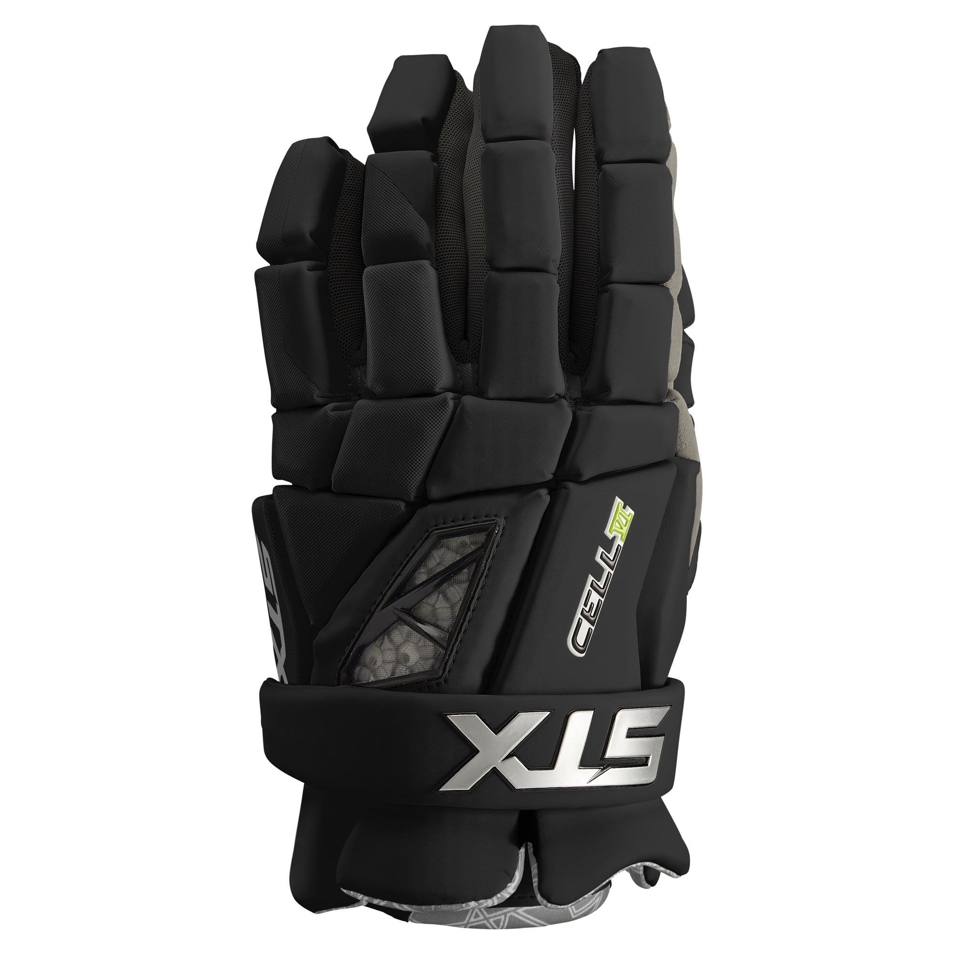 stx cell 6 glove black back of hand