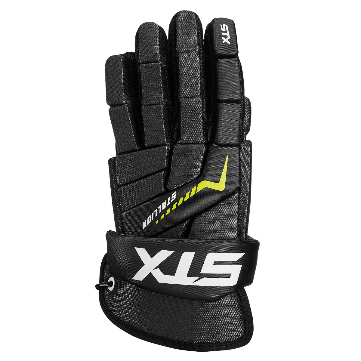 stx stallion 200 lacrosse gloves back of hand