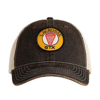 vintage stx bumper logo hat front