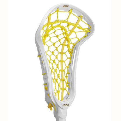 Exult Pro Head Only White w/ Yellow Lock Pocket angle