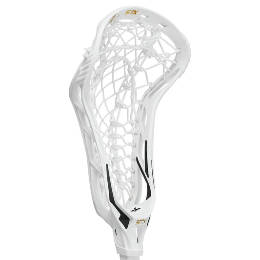 fortress 700 head white w/ white crux mesh 2.0 pocket angle