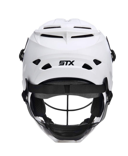 Rival Junior Helmet White Back